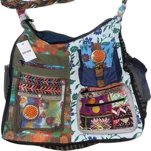 hippie tote bag